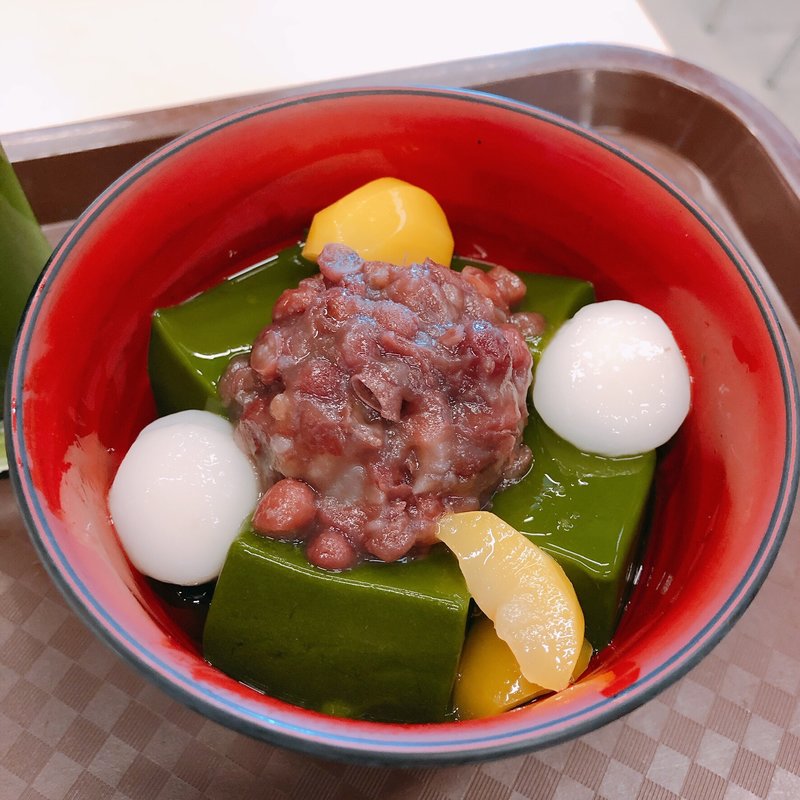 抹茶ゼリー(茶乃逢 二条城店 （さのあ）)