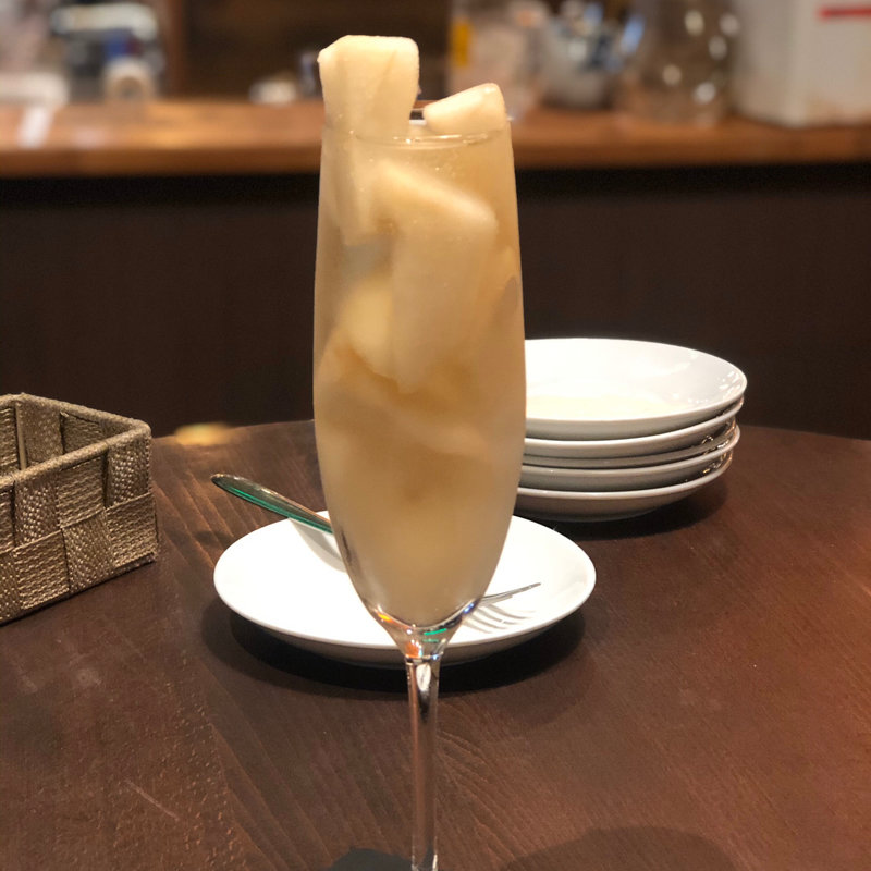 なみ盛りフルーツスパークリング　ラフランス(Kame Bar 8 )