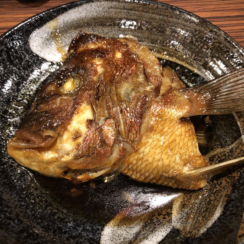 鯛のあら煮(居酒屋 べんてんさん )