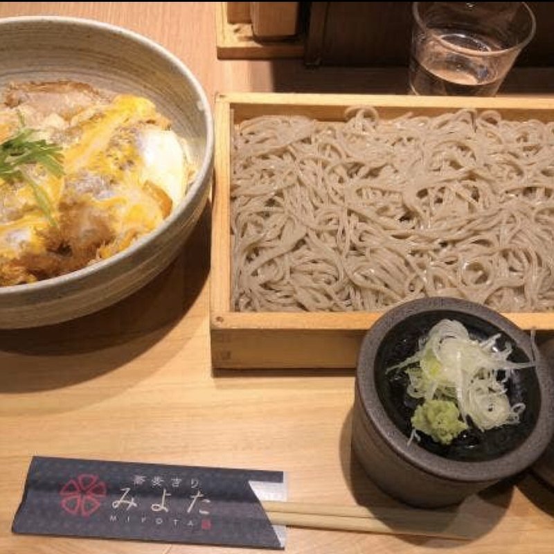 極みカツ丼とせいろ(蕎麦きり みよた)