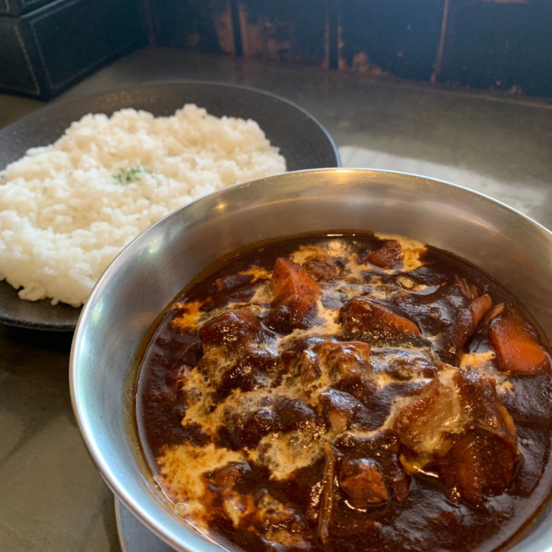 ルーチキンカリー(一文字咖喱店)