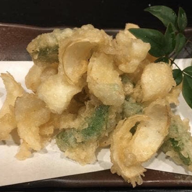 百合根のかき揚げ(鮨割烹 羽月)