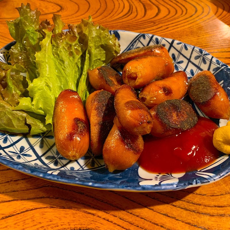 ウインナー焼き(居酒屋いずみ)