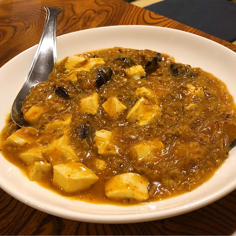 ぜいたくマーボー(居酒屋いずみ)