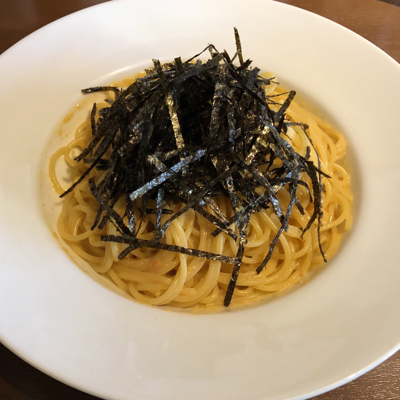 タラコとウニ(Pasta Bar MAKITA)