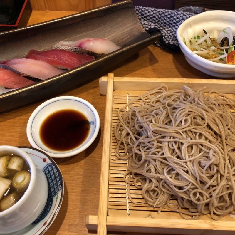 すし蕎麦セット(天龍 （テンリュウ）)