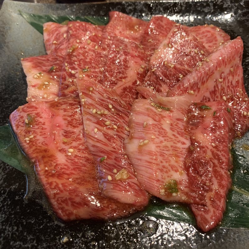 和牛上カルビ(食道楽本庄店)