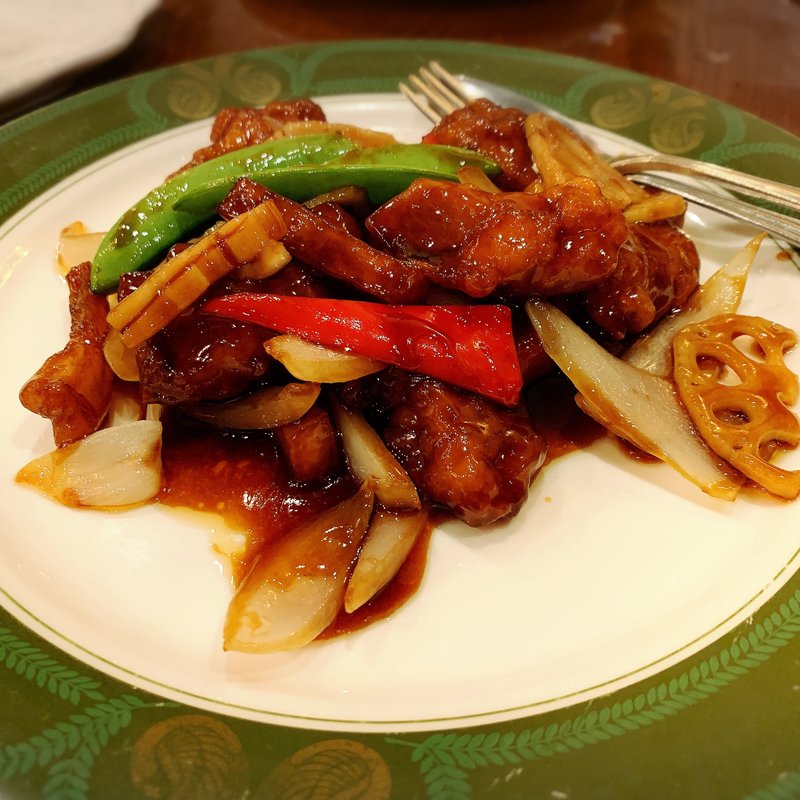 特選黒酢入りスブタ(状元樓)