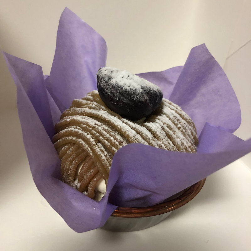 和栗のモンブラン(パティスリー ラ グリシーヌ)