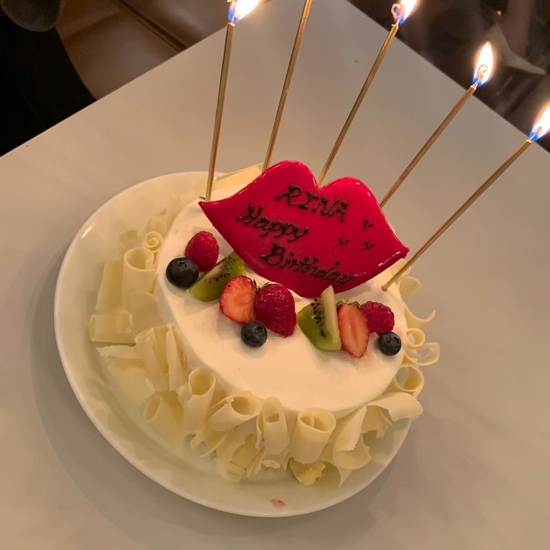 誕生日ケーキ(マディソン ニューヨーク キッチン)