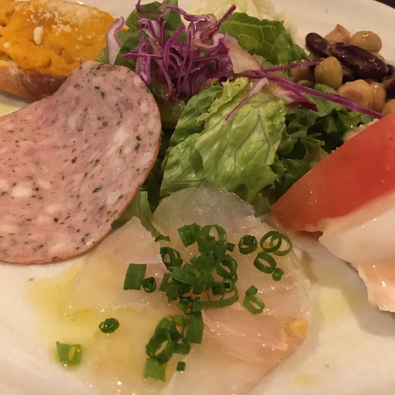 PastaランチB（前菜5種盛り）(イタリア料理 アンジェロ)