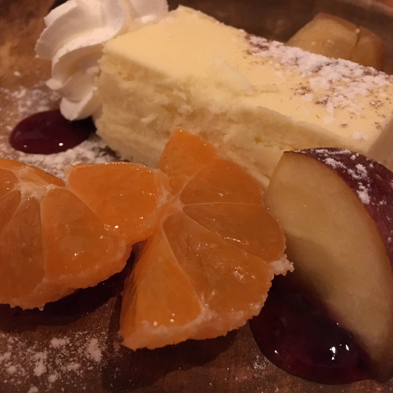 ドリンク・デザートセット（チーズケーキ）(イタリア料理 アンジェロ)