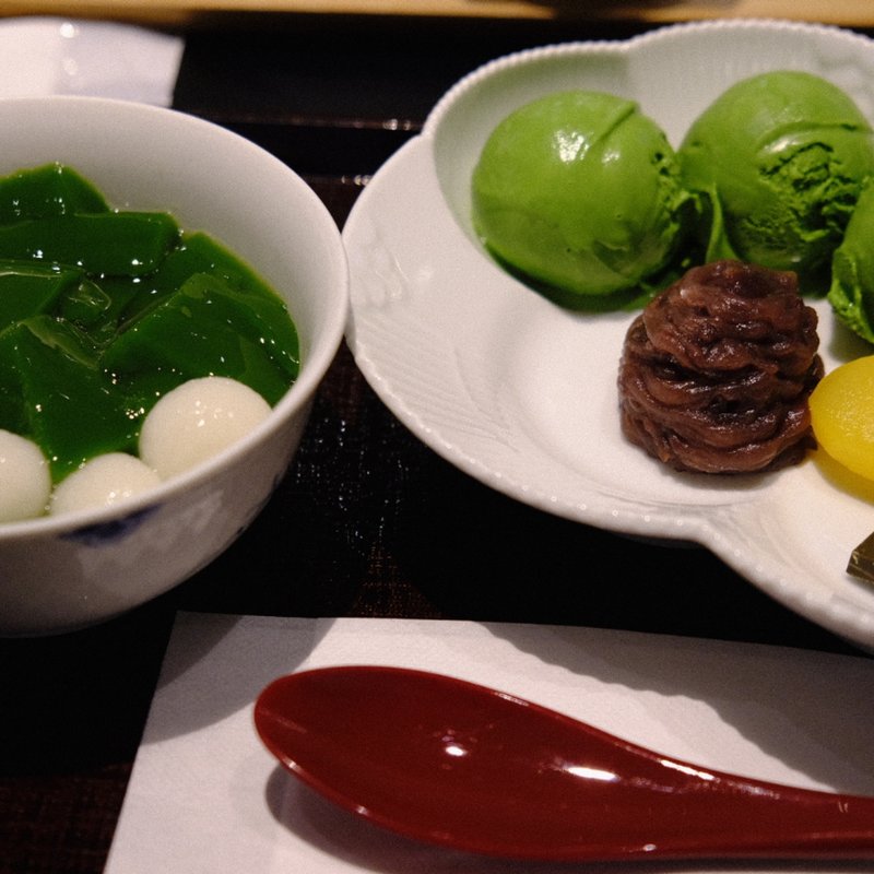 生茶ゼリー(中村藤吉京都駅店)