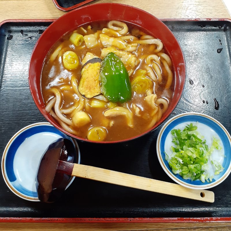 カレー　かけ(たかしな)