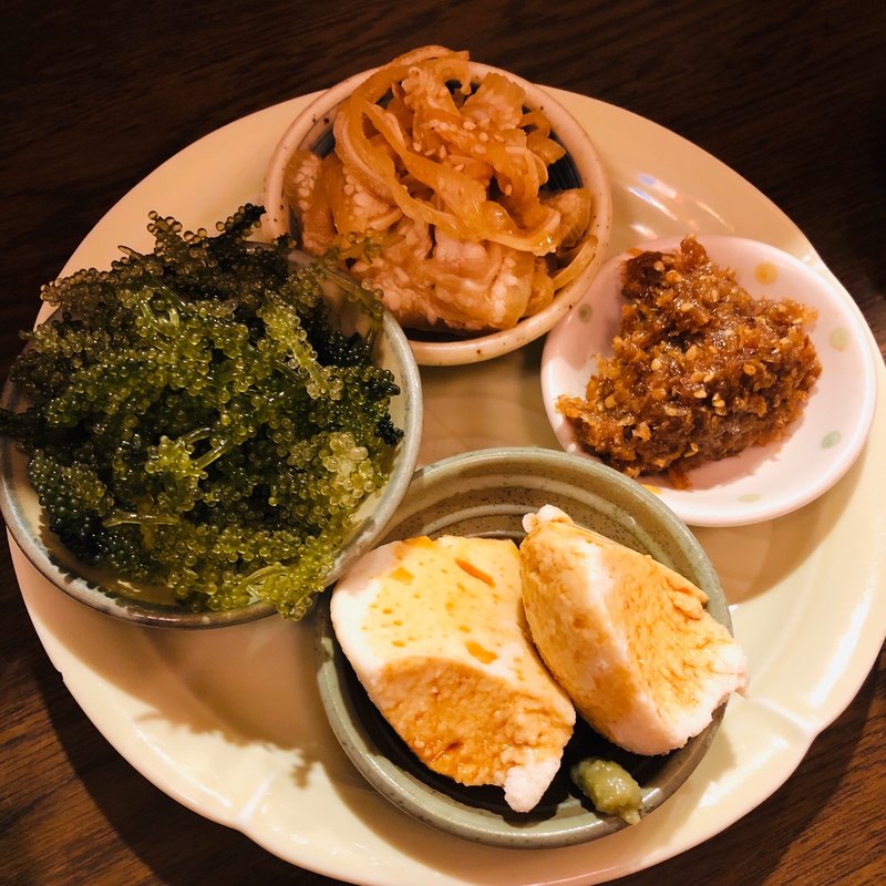 4点盛り(裏なんくるないさ)