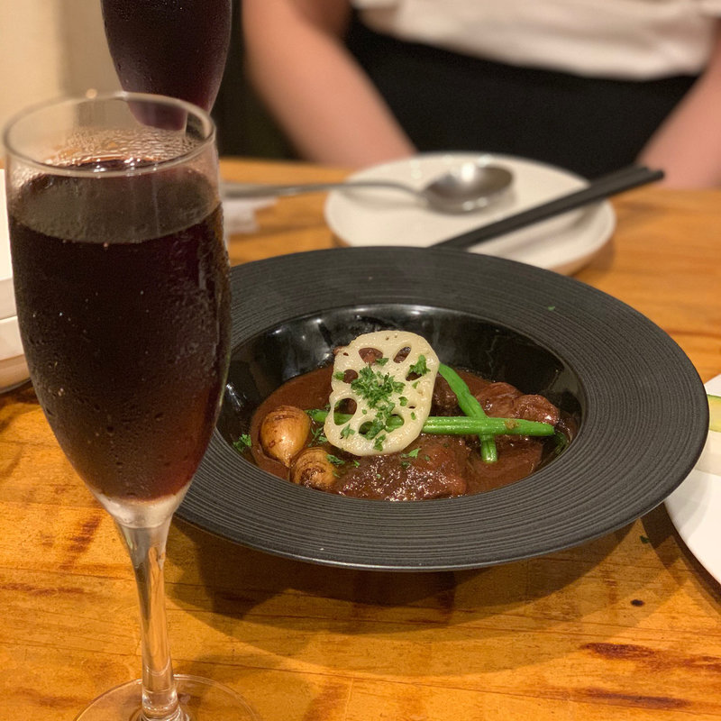 牛タンの赤ワイン煮込み(大衆ビストロ 匠)