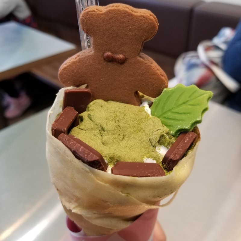 森のくまさんクレープ(コスコクレープ もりのみやキューズモール店)