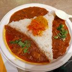 カレー屋ロストコーナー 3種あいがけ(東間屋)