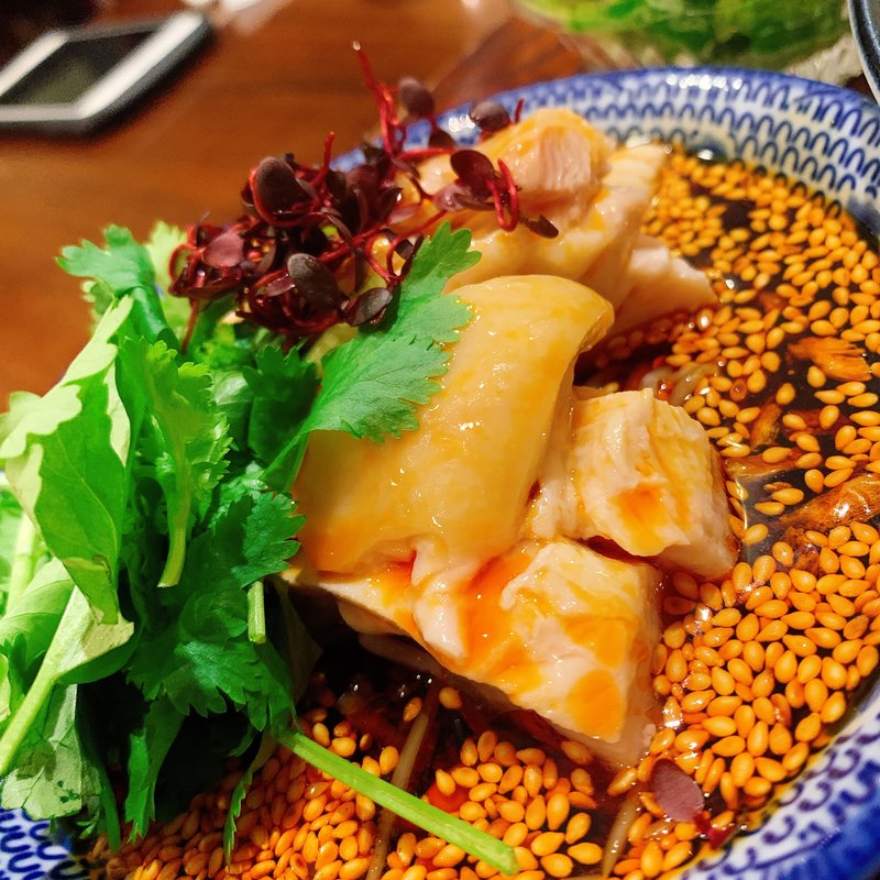 よだれ鶏(中華旬彩森本)