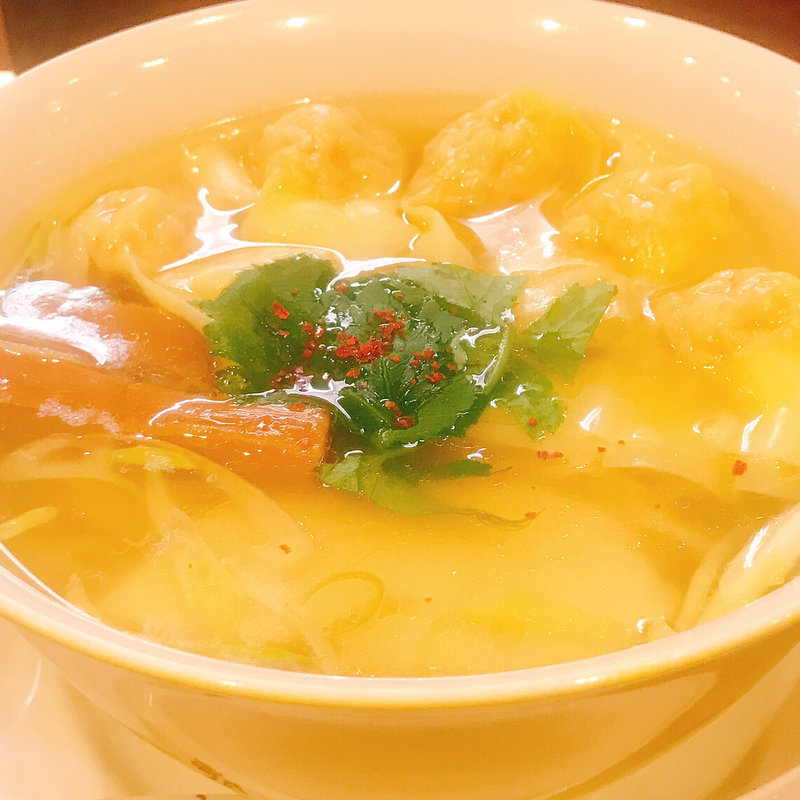 わんたん柚子塩らぁ麺(維新)