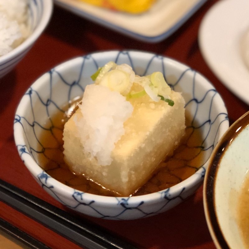 揚出し豆腐(豊科食堂 （まいどおおきに食堂）)