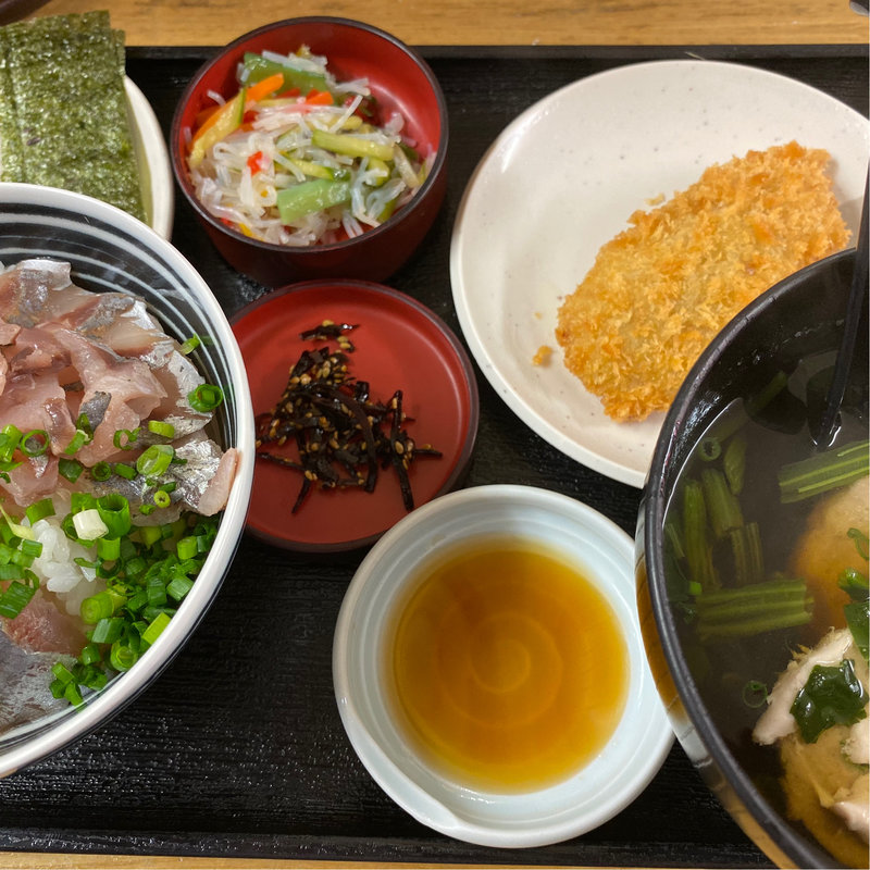 鯵家定食(鯵家)