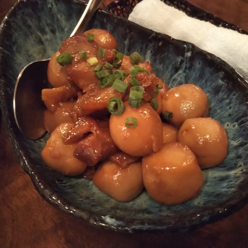 里芋の煮物(家庭料理 かわじ)