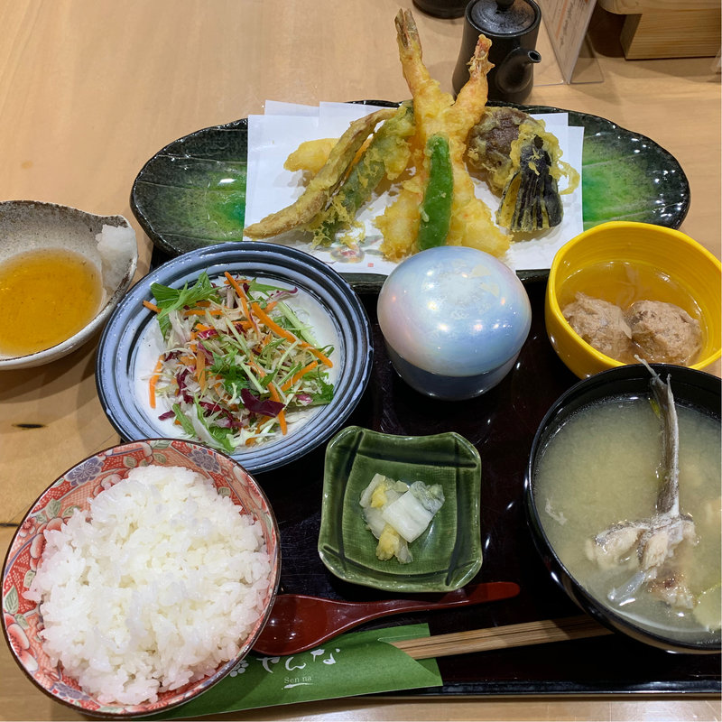 天ぷら御前(旬味旬鮮せんな)