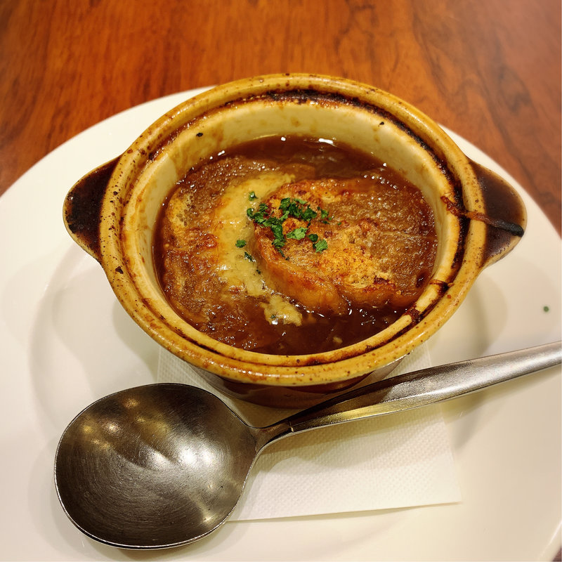 ロイヤルのオニオングラタンスープ(ロイヤルホスト西川口店)