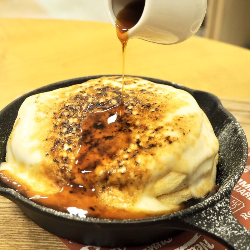 ブリュレパンケーキ(姫路官兵衛堂 かき氷)