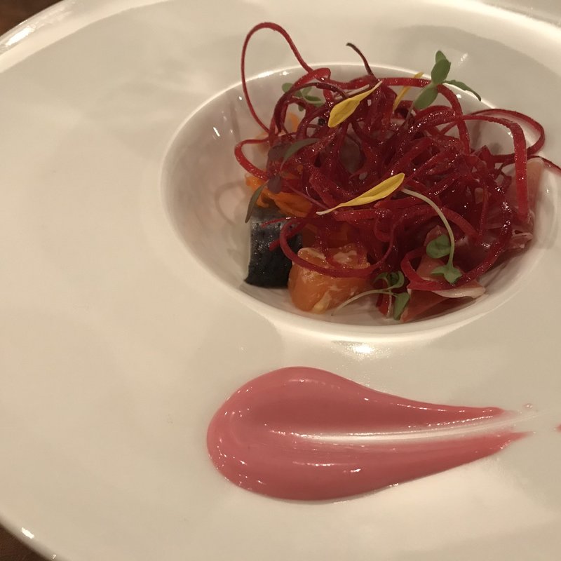 おまかせコースB Wメイン　お魚料理(ビストロモーベギャルソン)