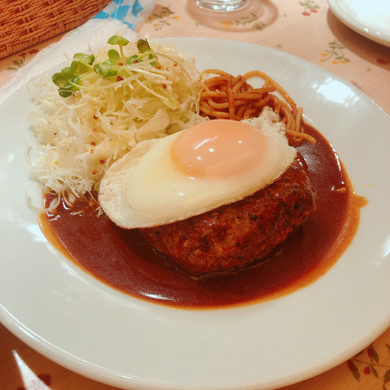 ハンバーグセット(プリモぐりる)