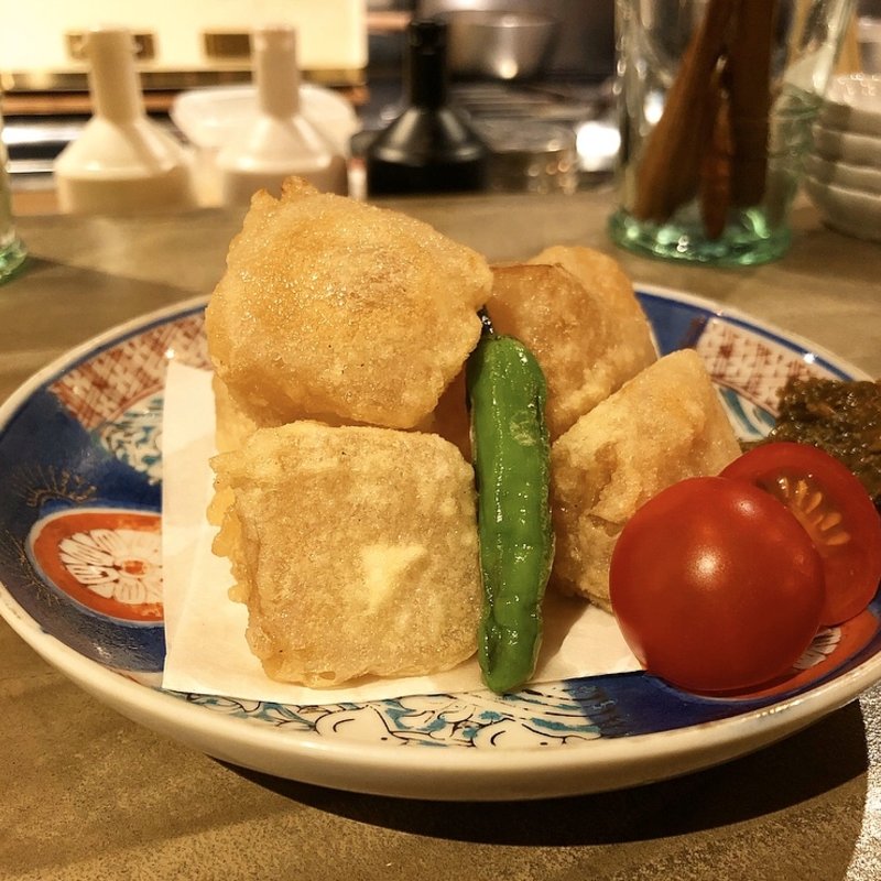 大根の天ぷら(kelp)