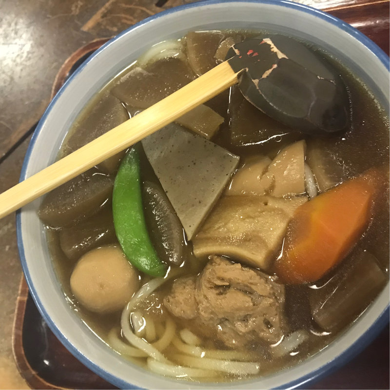 けんちんうどん(味らく茶や)