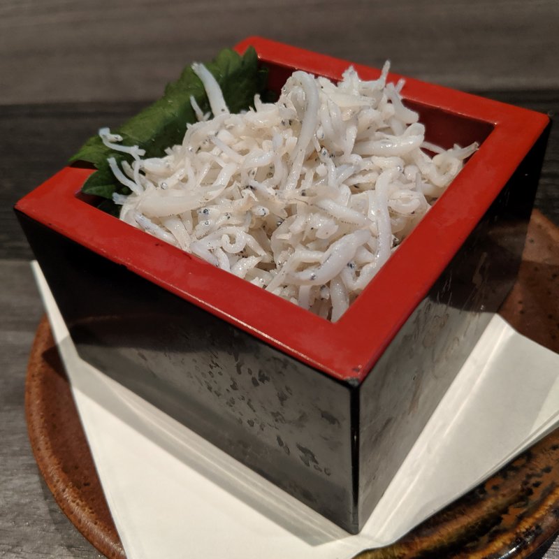 枡盛りシラスおろし(水面月 名駅店 )