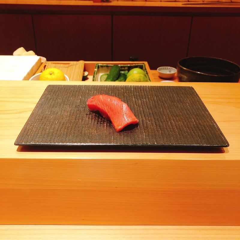 中トロの握り(鮨 大地 )