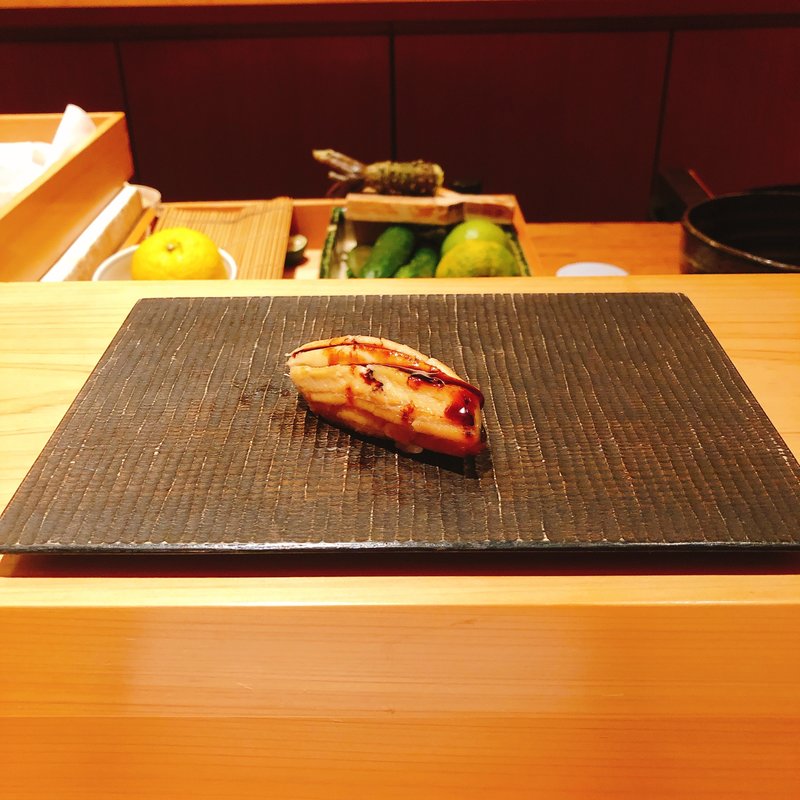 穴子の握り(鮨 大地 )