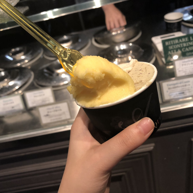 カップ3種盛り(ジェラテリアアクオリーナ （GELATERIA ACQUOLINA）)