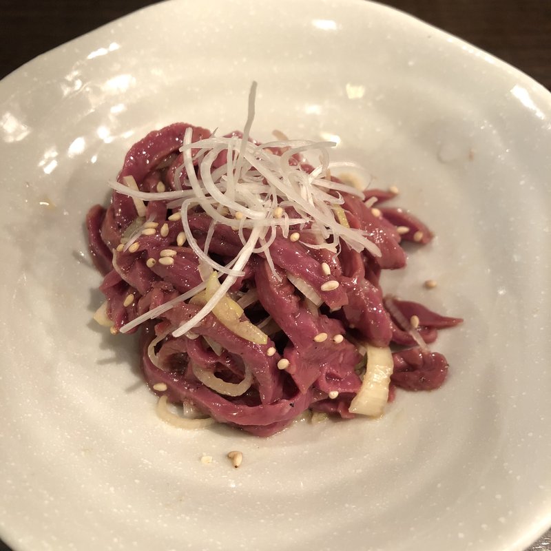 馬ーいユッケ刺 超限定(炭火焼肉 貴仙本店)