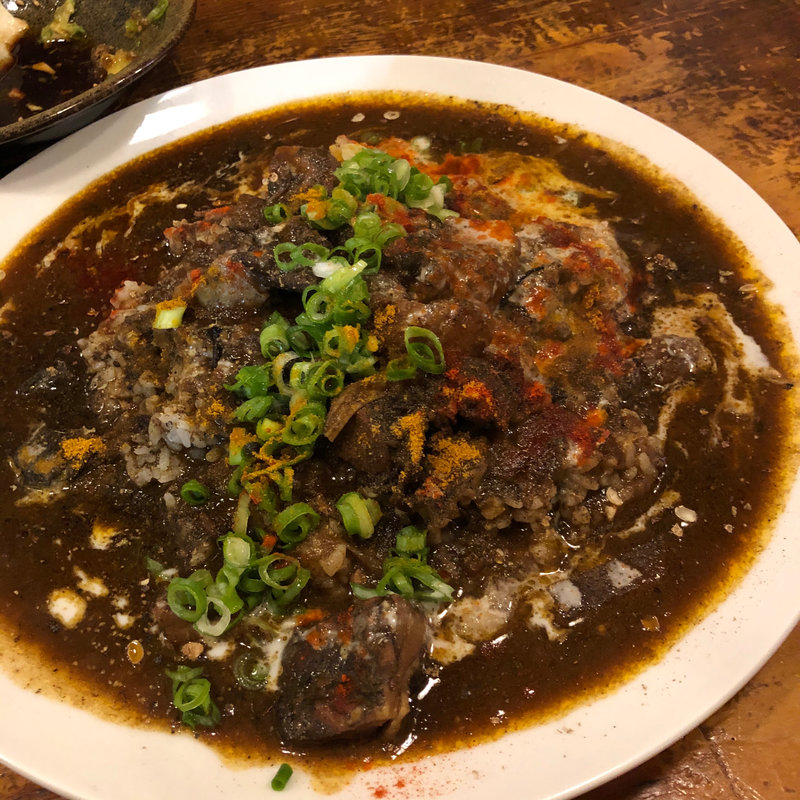 ゴロゴロチキンカレー(大衆食堂 ヒザコシ)