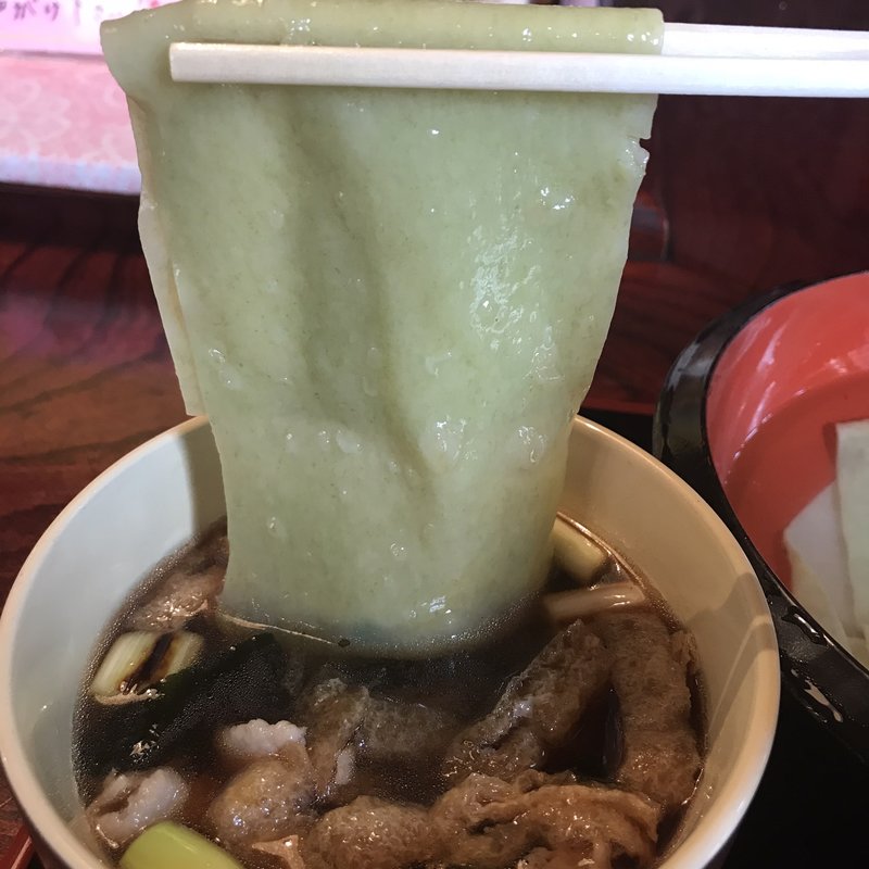 川幅肉汁うどん(大むら)