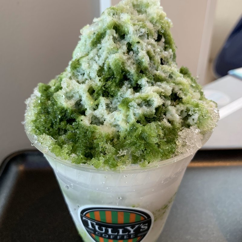 かき氷(タリーズコーヒー 池袋サンシャインシティアルパ店)