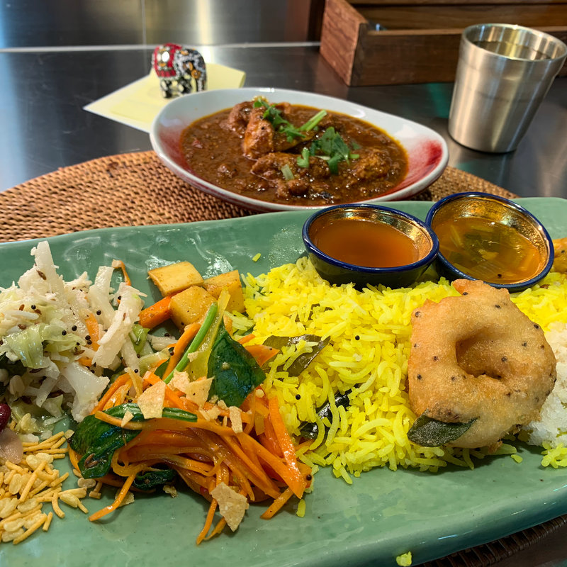 ミールス（レモンライス/チキンカレー)(ゼロワンカレー)