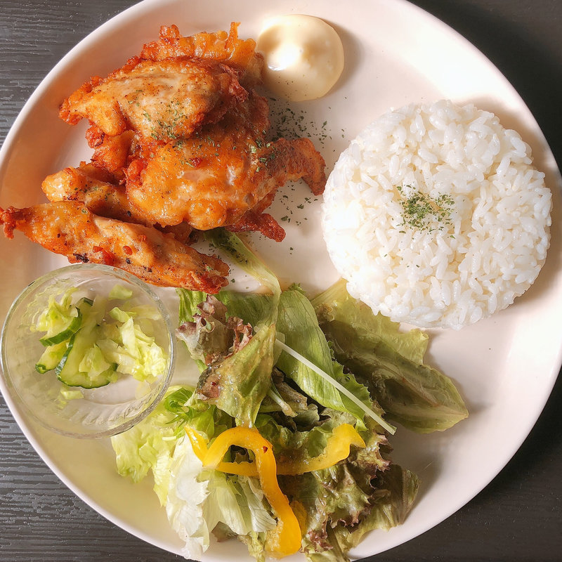 からあげプレート(壱里山Cafe)