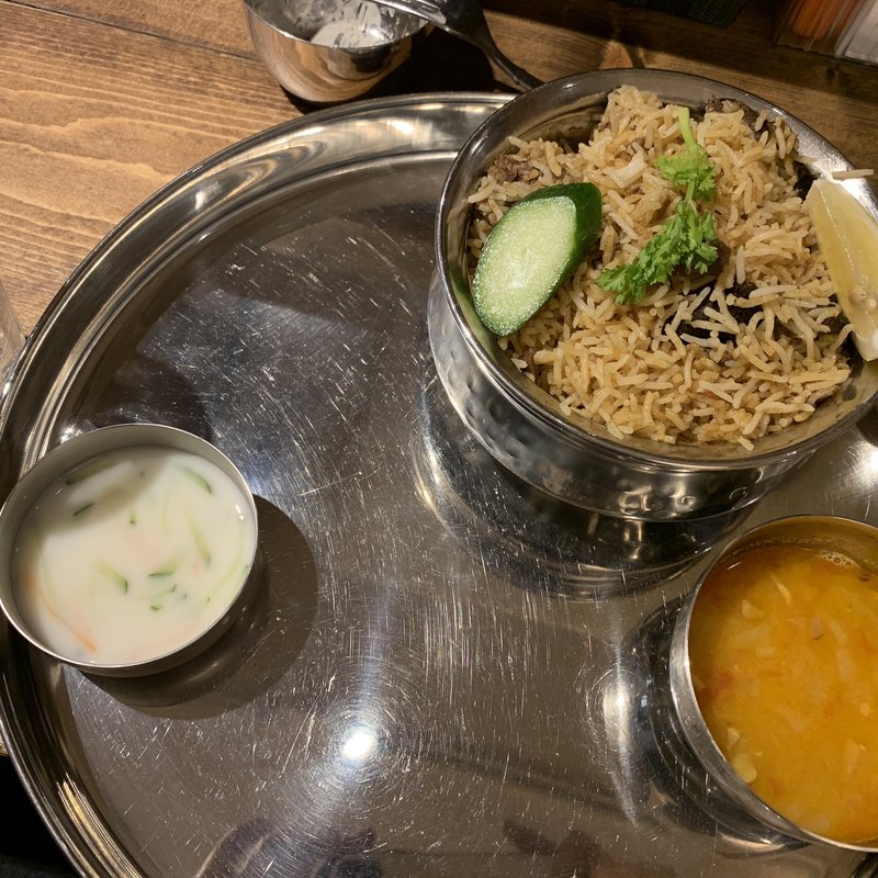 マトンビリヤニセット(トルカリ （TORKARI）)