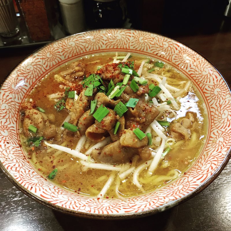 モツ蔵出し味噌らーめん(そい屋 )