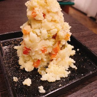 ポテトサラダ(『ほじゃひ』広島地酒と鉄板焼の店)