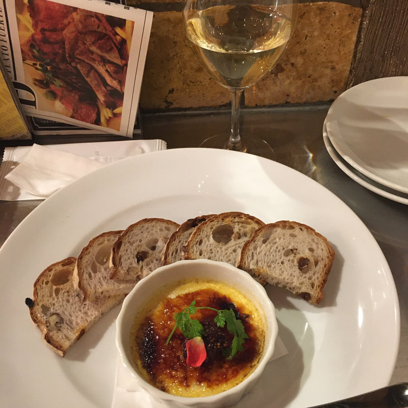 フォアグラのブリュレ(八十郎 PARCO_ya)