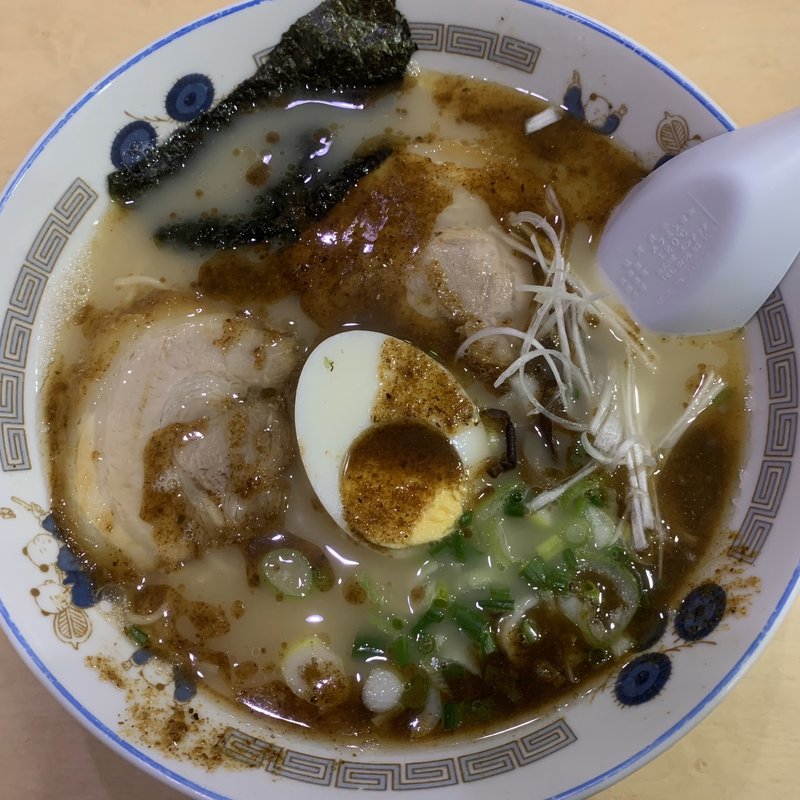 ぶしラーメン(ラーメン一龍)