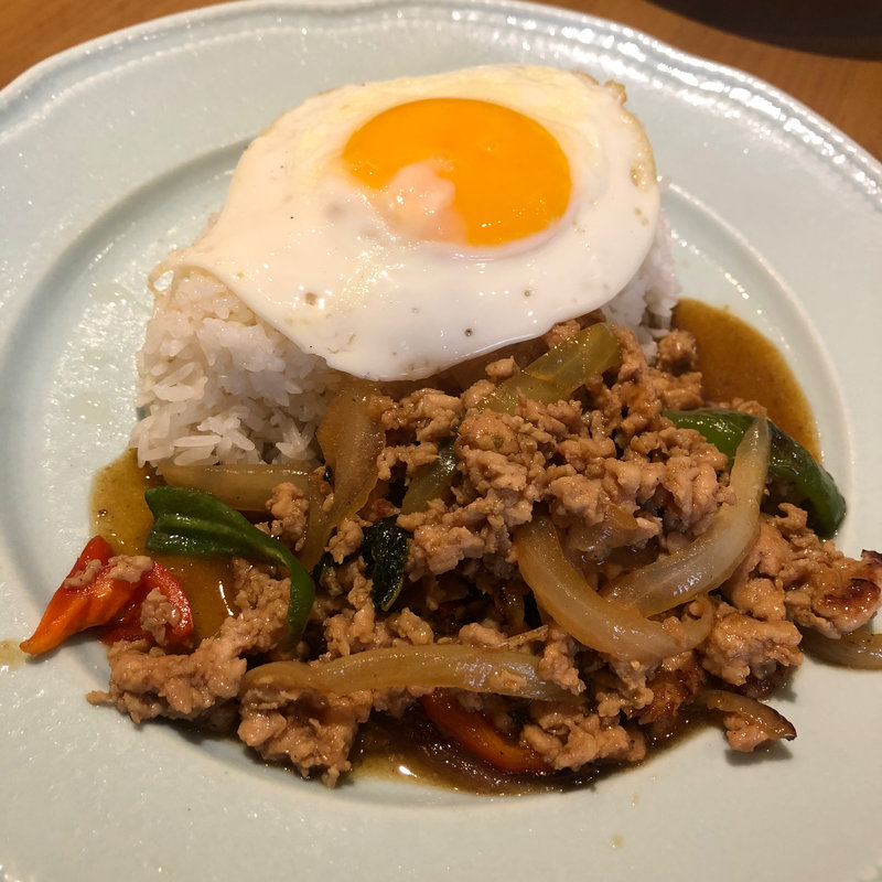 鶏肉のガパオ炒めご飯(アジアンビストロDai 日吉店)